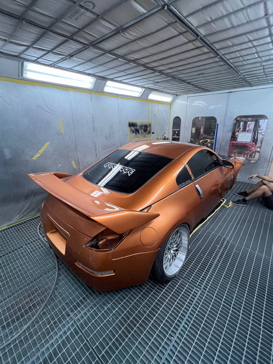 Nissan 350Z – Custom Rear Wing & Porsche-Style Conversion