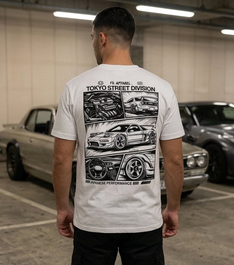 FK Apparel " Japanese Perfomance " Manga Tee